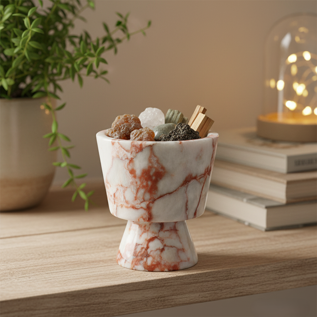 Serenité Marmeren Aromatherapie Kopje