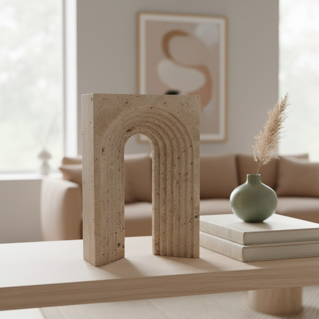 Sculptura marmeren accentornamenten – massief stenen moderne decoratie