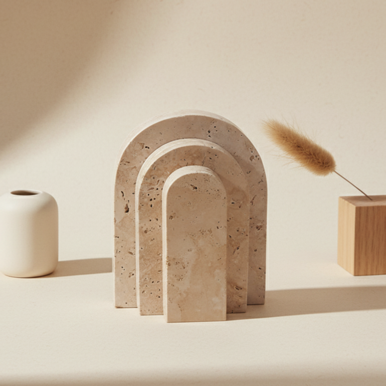 Sculptura marmeren accentornamenten – massief stenen moderne decoratie
