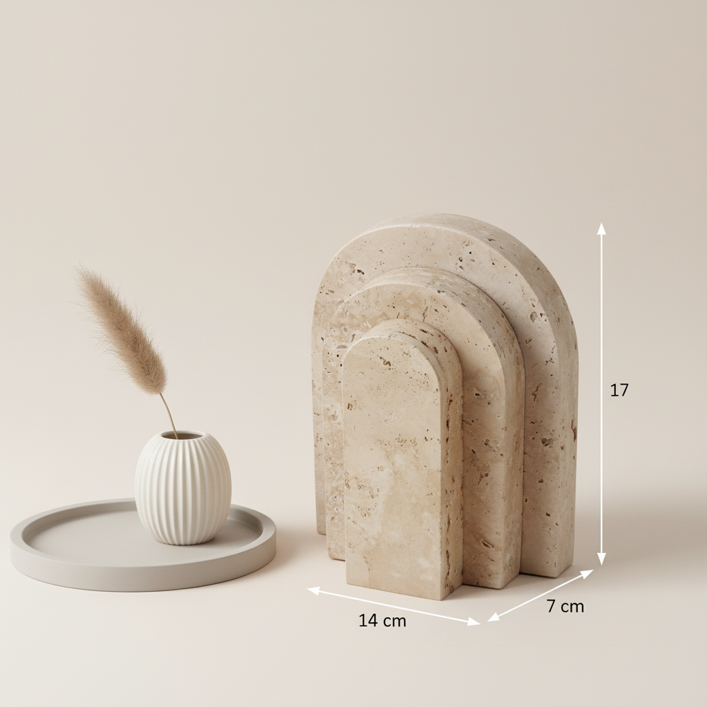 Sculptura marmeren accentornamenten – massief stenen moderne decoratie