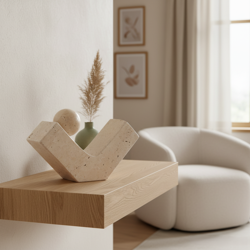 Sculptura marmeren accentornamenten – massief stenen moderne decoratie