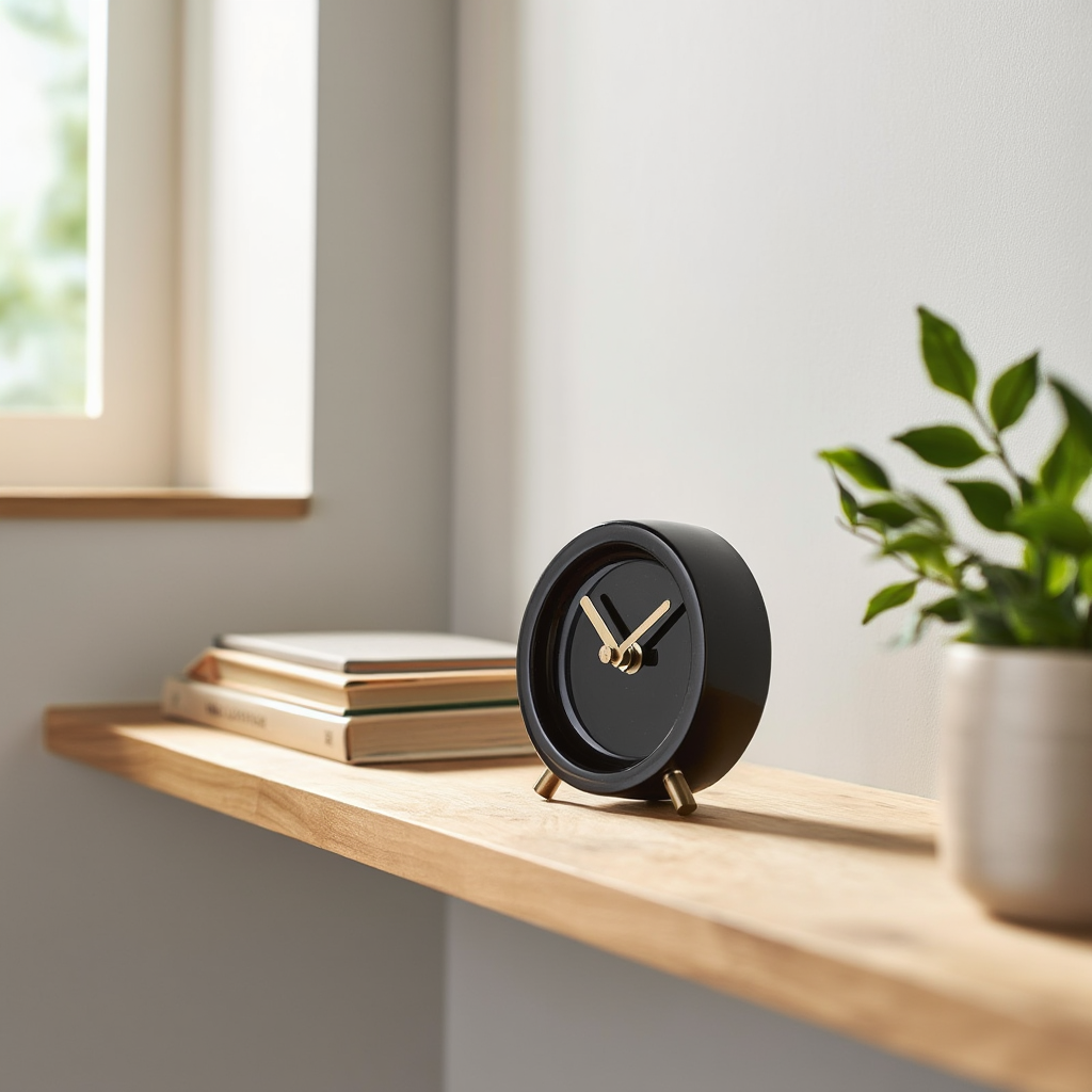 Luminara Massief Steen Marmeren Bureaureloj