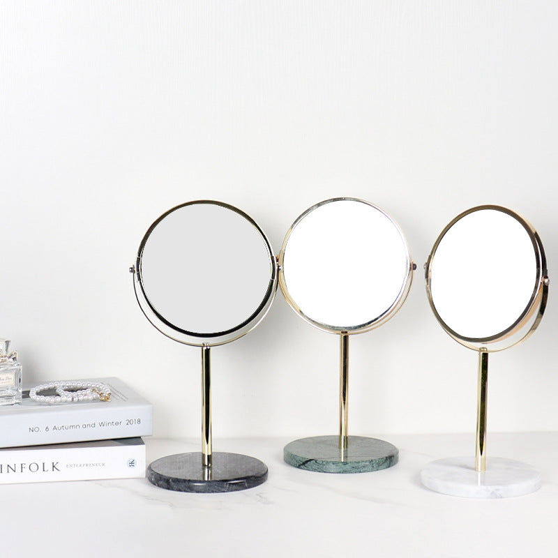 Luxe marmeren make-up spiegel