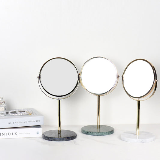 Luxe marmeren make-up spiegel