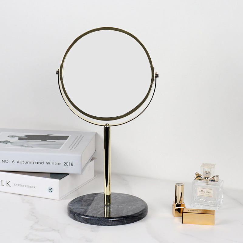 Luxe marmeren make-up spiegel
