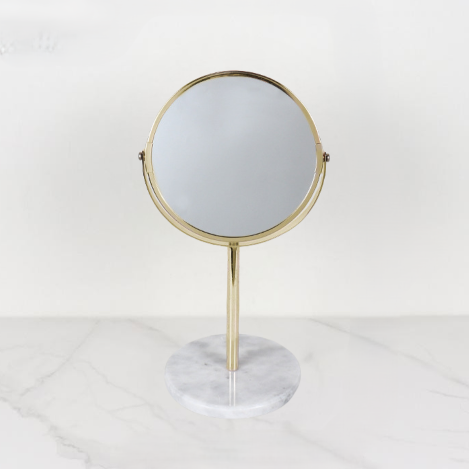 Luxe marmeren make-up spiegel