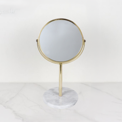 Luxe marmeren make-up spiegel