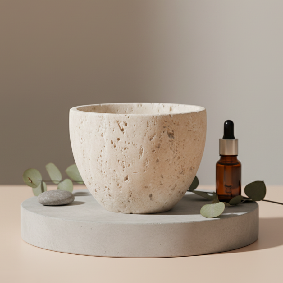 Lucera Marmeren Aromatherapie Kopje