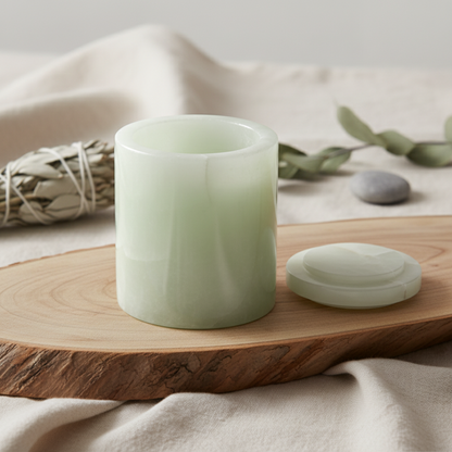 Celestia marmeren aromatherapiepot - 8 × 10.5 cm