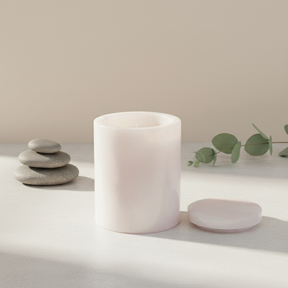 Celestia marmeren aromatherapiepot - 8 × 10.5 cm