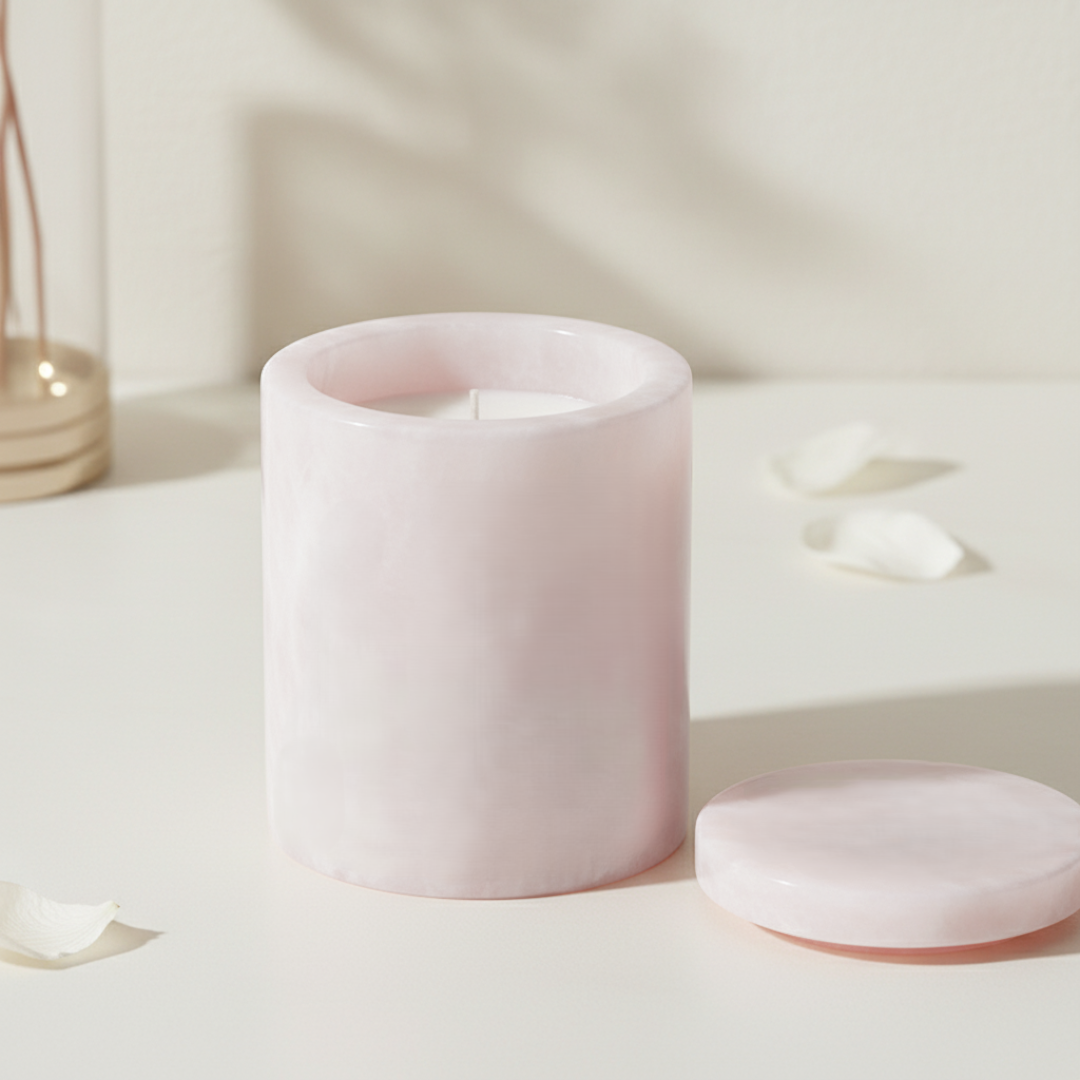 Celestia marmeren aromatherapiepot - 8 × 10.5 cm