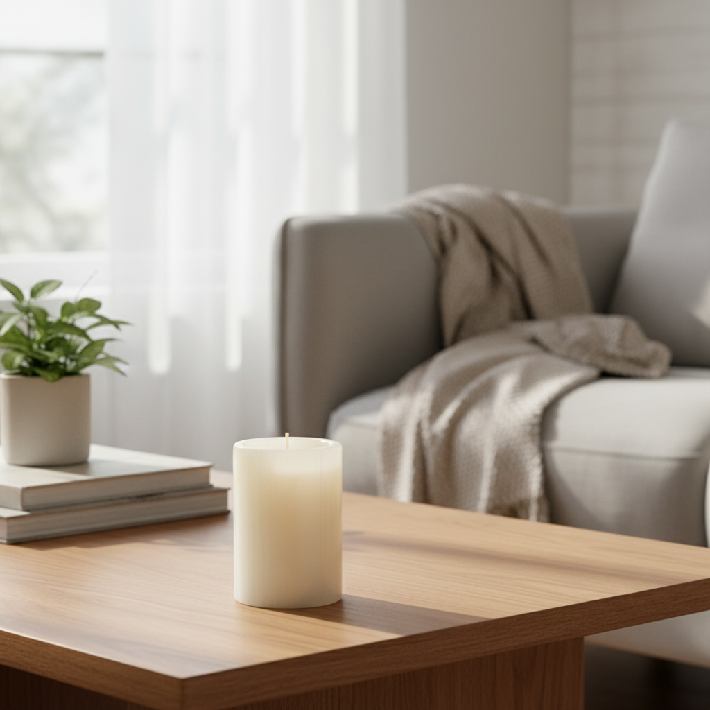 Lustra Marmer Essentie Cilinder Kandelaar