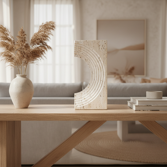 Sculptura marmeren accentornamenten – massief stenen moderne decoratie