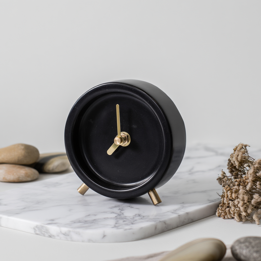 Luminara Massief Steen Marmeren Bureaureloj