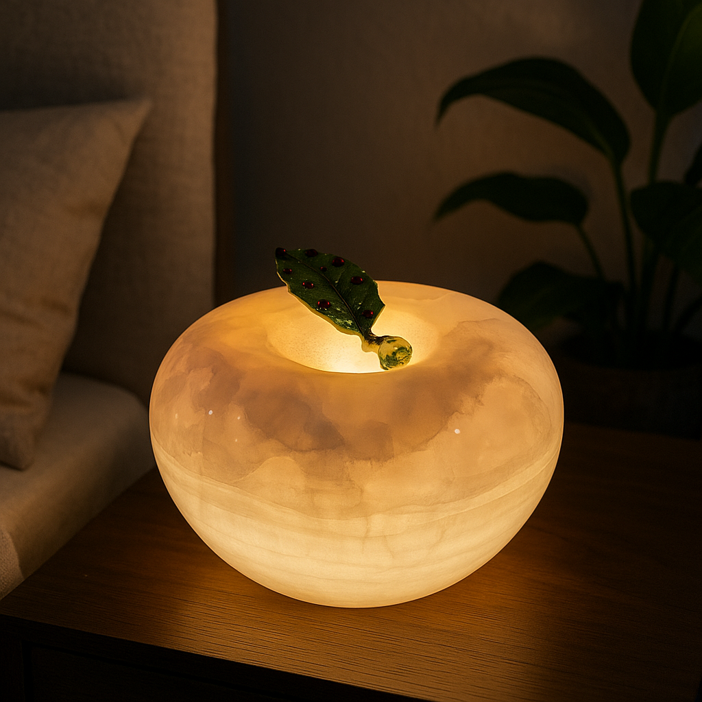 Pomora marmeren appel lamp