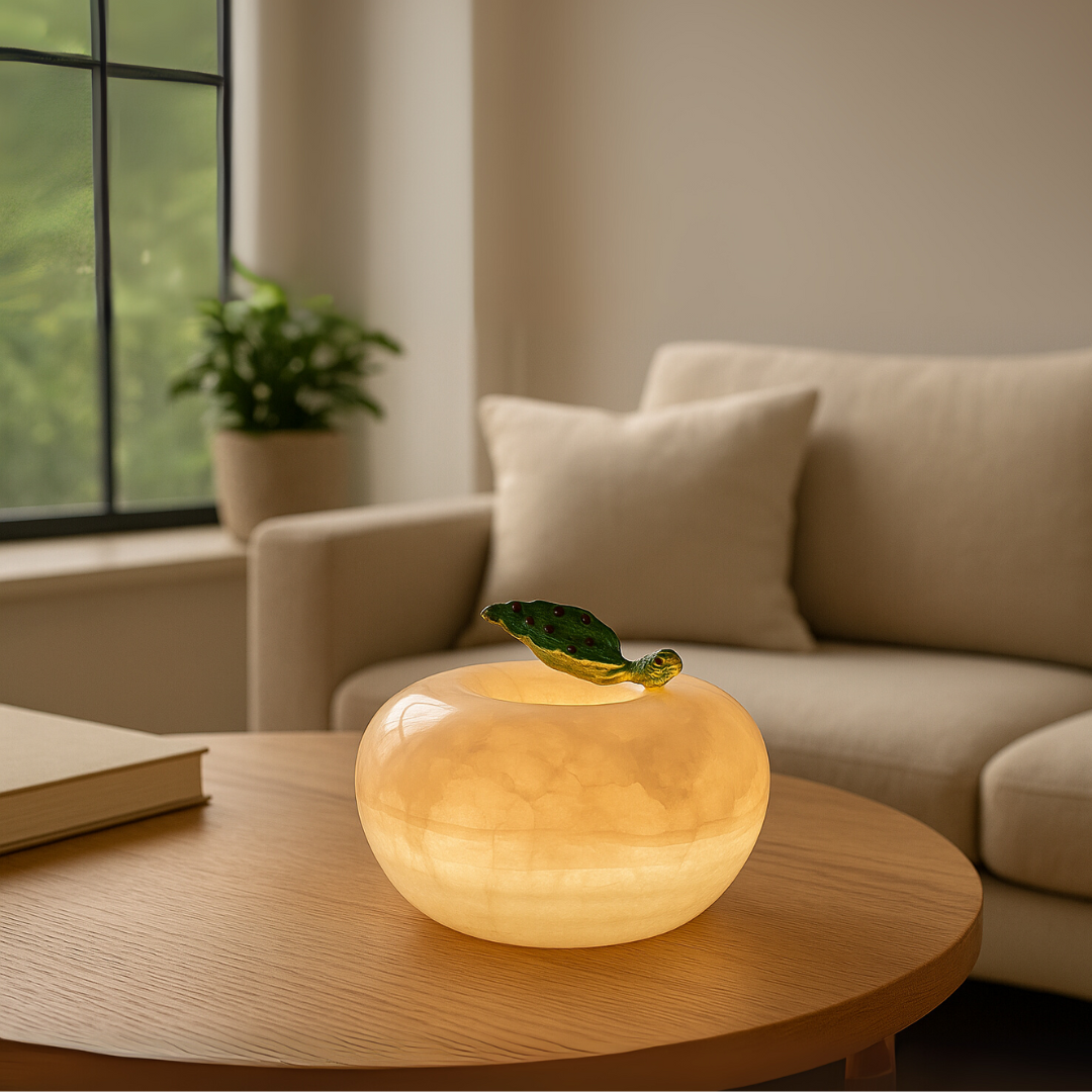 Pomora marmeren appel lamp