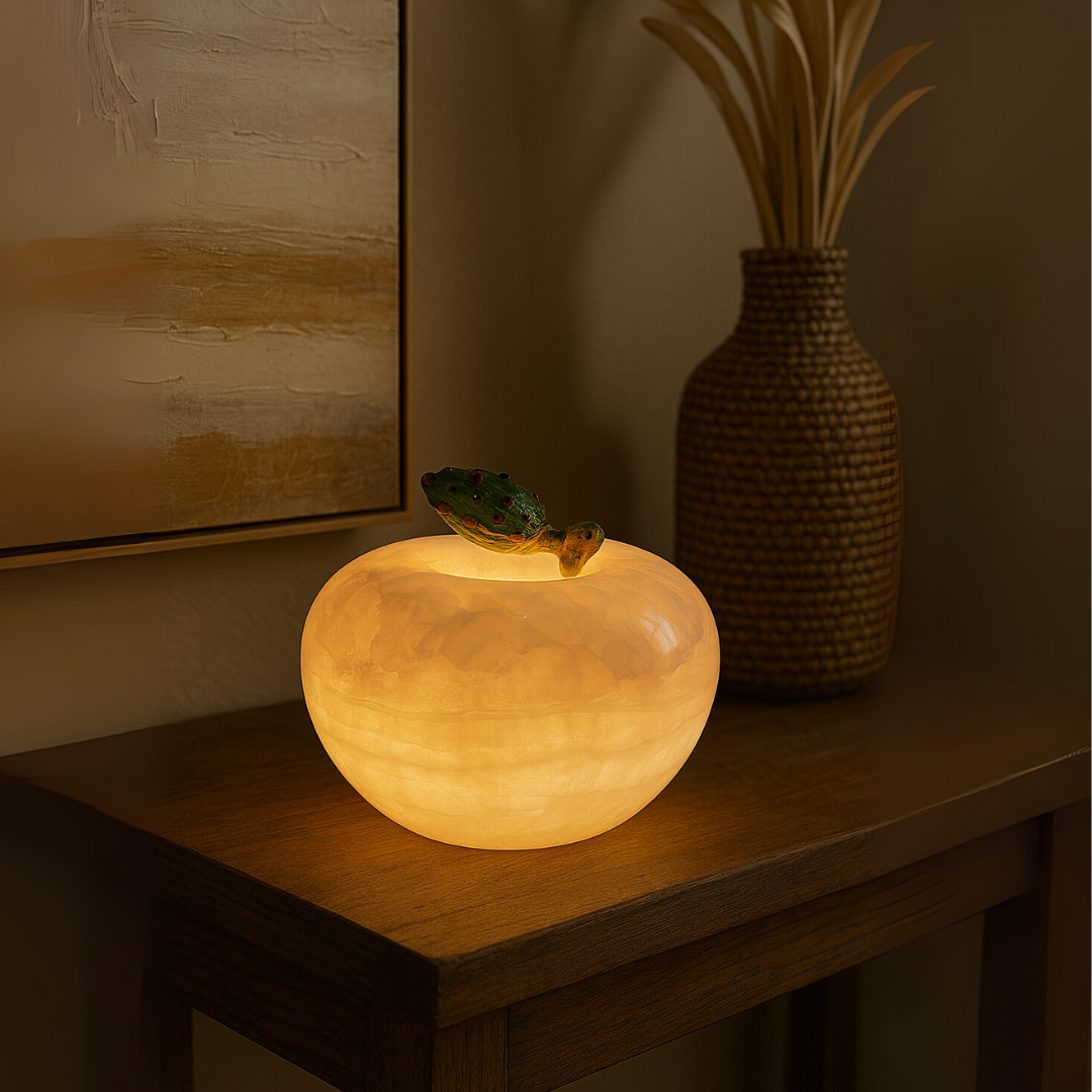 Pomora marmeren appel lamp